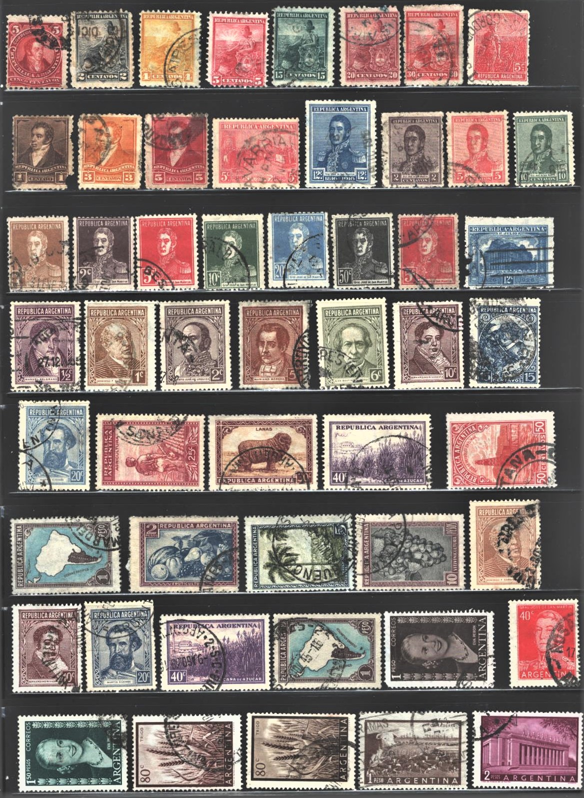 Lot 1574 - Argentina  -  Ocean Park Stamp Auctions Auction #59